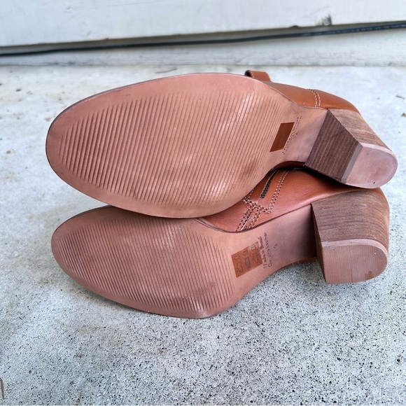 NEW Madewell Billie Boots in English Saddle Leather Made in Brazil Size 9 - Picture 5 of 9